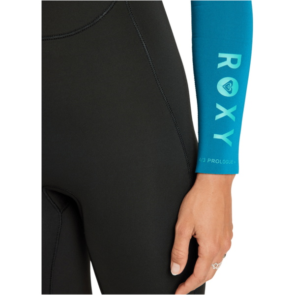 2026 Roxy Womens Prologue+ 4/3mm Back Zip Wetsuit 26BW213516 - Baltic